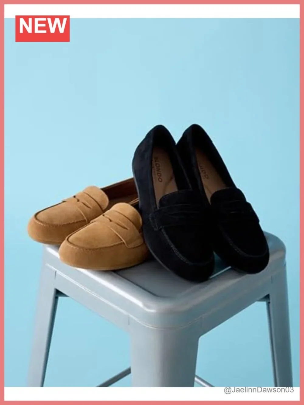Women's Leather Loafers Slip-Ons Cushioned Comfort Waterproof Casual Flat
